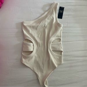 Abercrombie One Shoulder Bodysuit